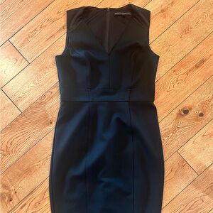 NWOT White House Black Market- Black Cocktail Dress - 6P